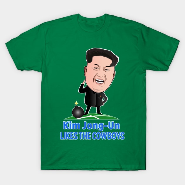 Kim Jong-Un Likes The Cowboys T-Shirt by generationtees